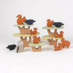 Stacking Game Squirrels