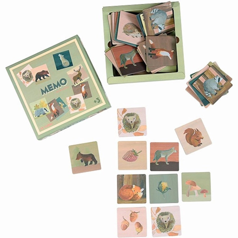 Egmont Toys Memory Animaux de la forêt