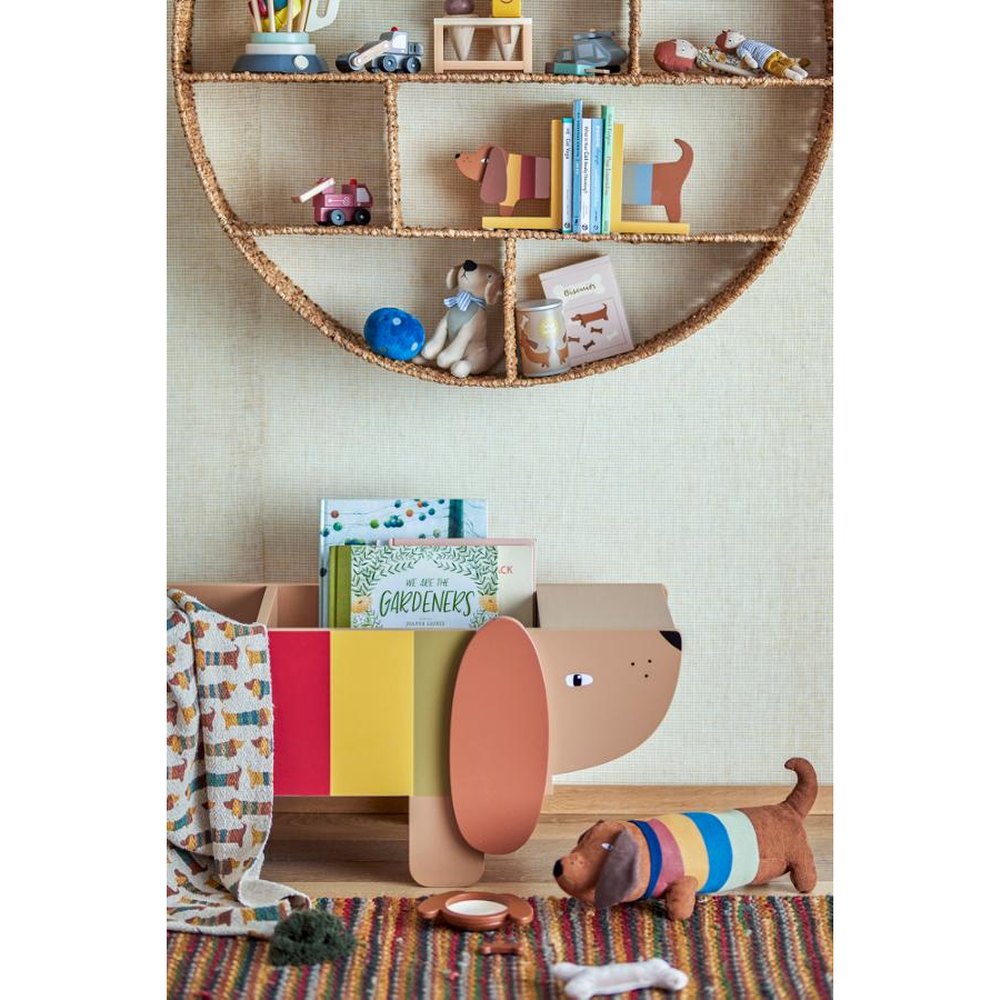 Bloomingville MINI Charlie Boekenstandaard in MDF - Meerkleurig