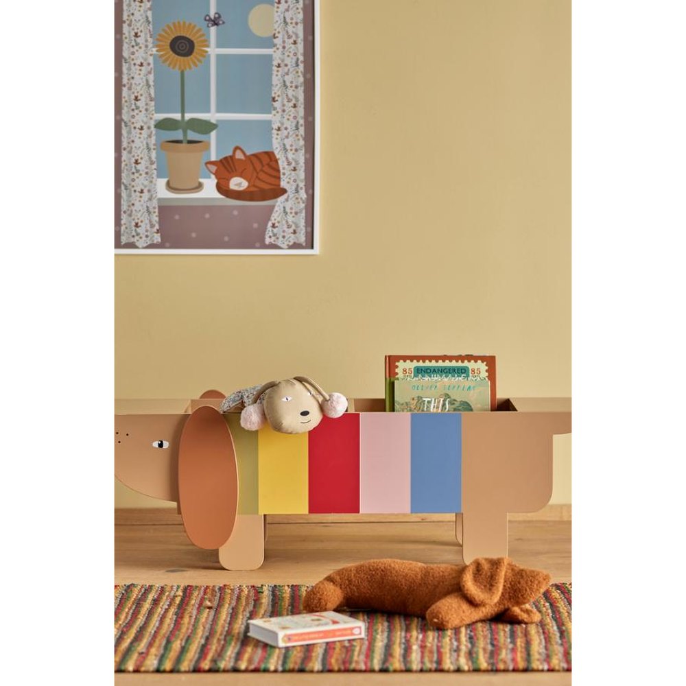 Bloomingville MINI Charlie Boekenstandaard in MDF - Meerkleurig