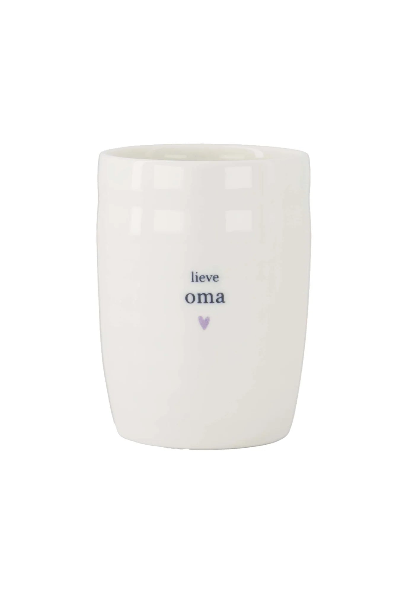 Zusss Koffiemok Lieve Oma - Wit