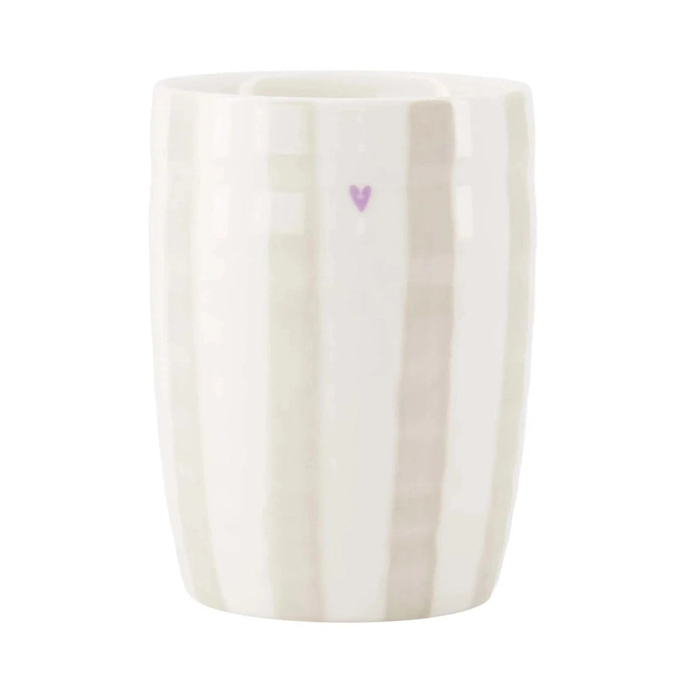 Zusss Koffiemok met Strepen en Hartje