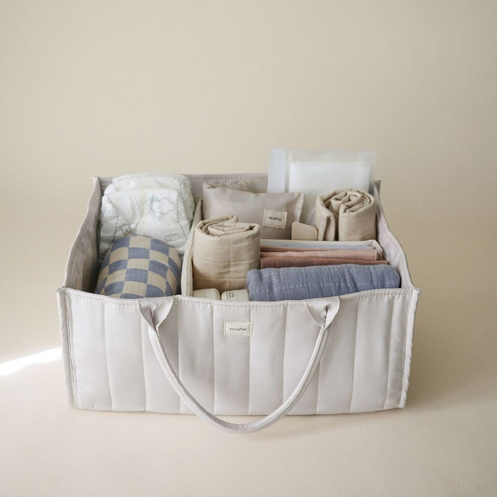 Mushie Organizer Ivory