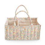 Mushie Diaper Caddy/Organiser Pastel Blooms