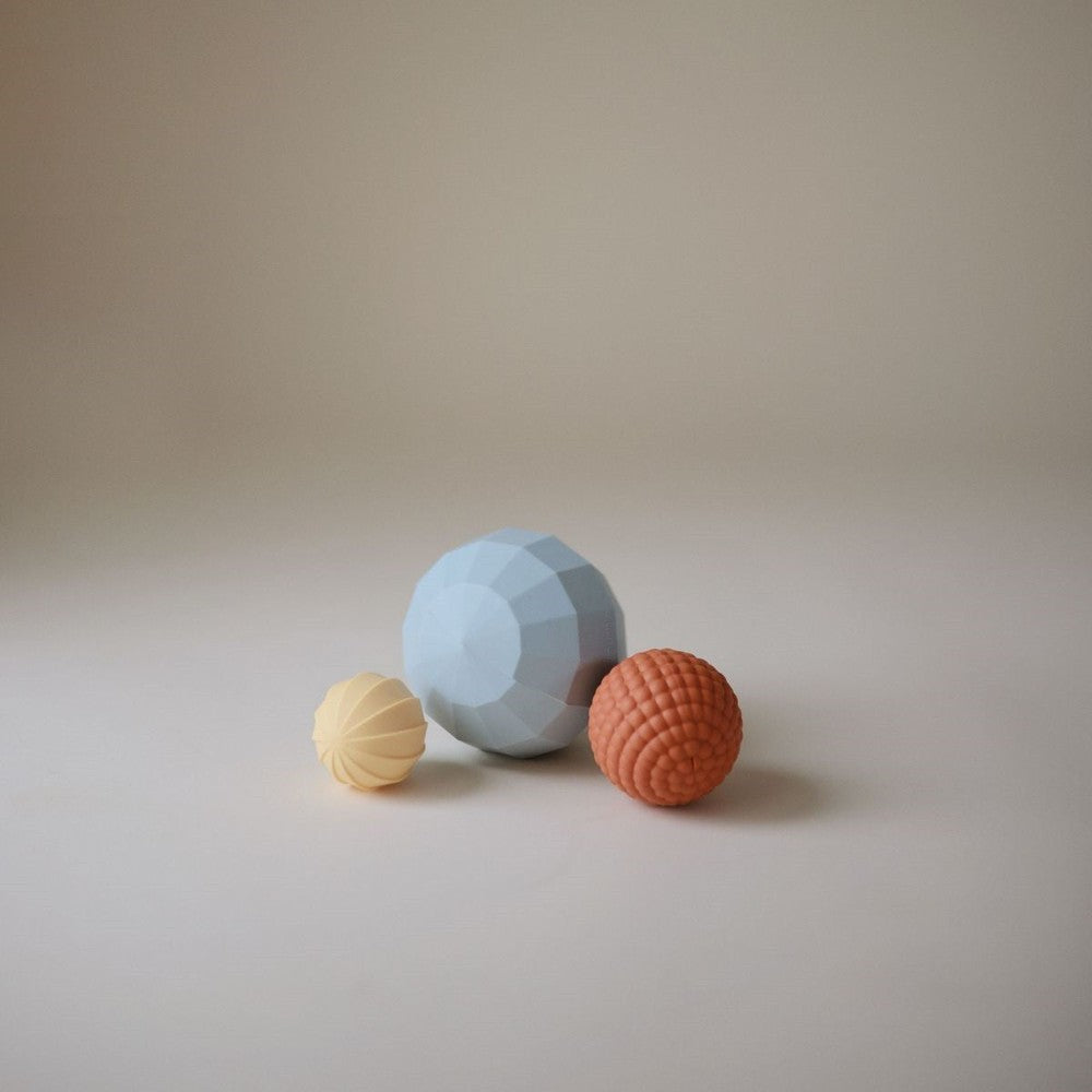 Mushie - Sensory Toy - Powder Blue