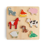 Mushie Puzzel Wooden Farm