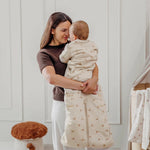 Meyco Studio gigoteuse 4 saisons Deluxe Interlock Jersey 6-36m - Ginkgo Soft Sand