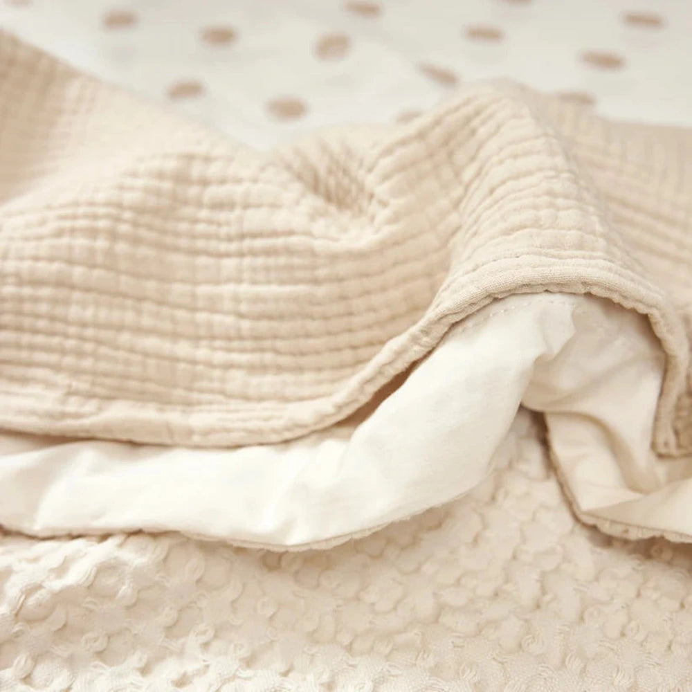 Meyco Laken Pre-washed Hydrofiel 75x100cm - Soft sand