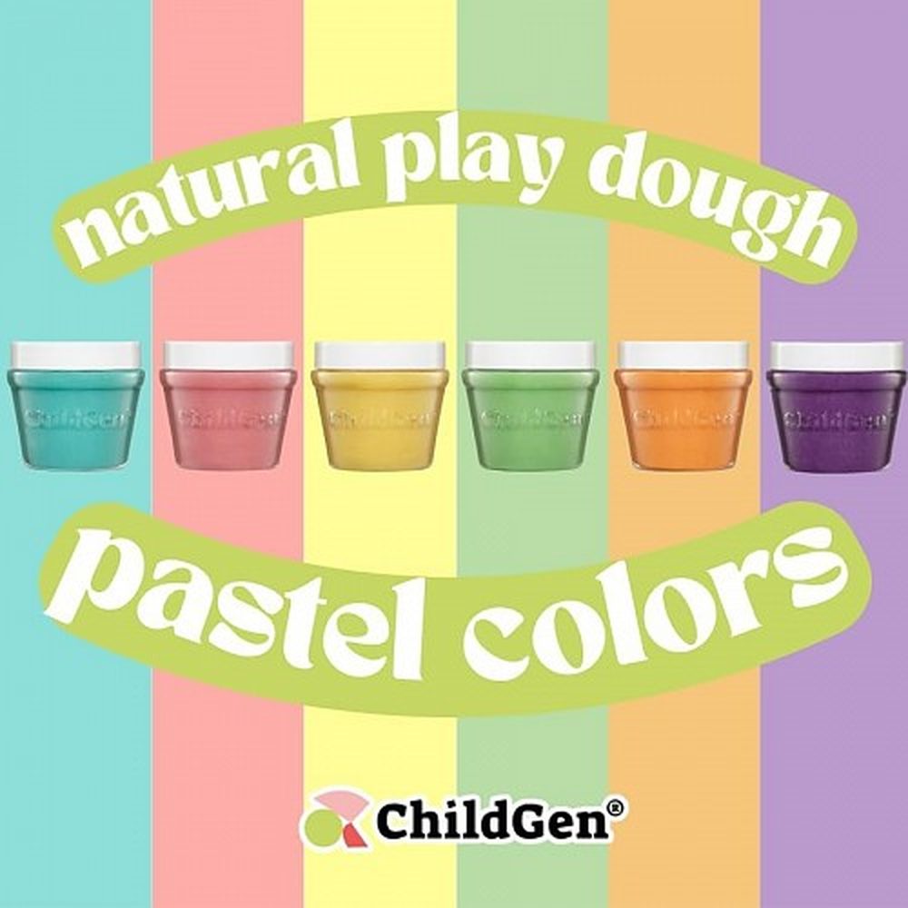Childgen pâte à modeler pastel