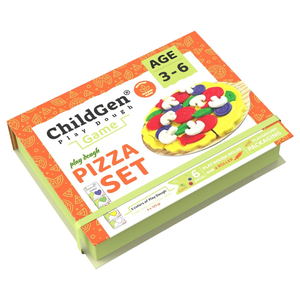 Childgen Set de pâte à modeler Pizza
