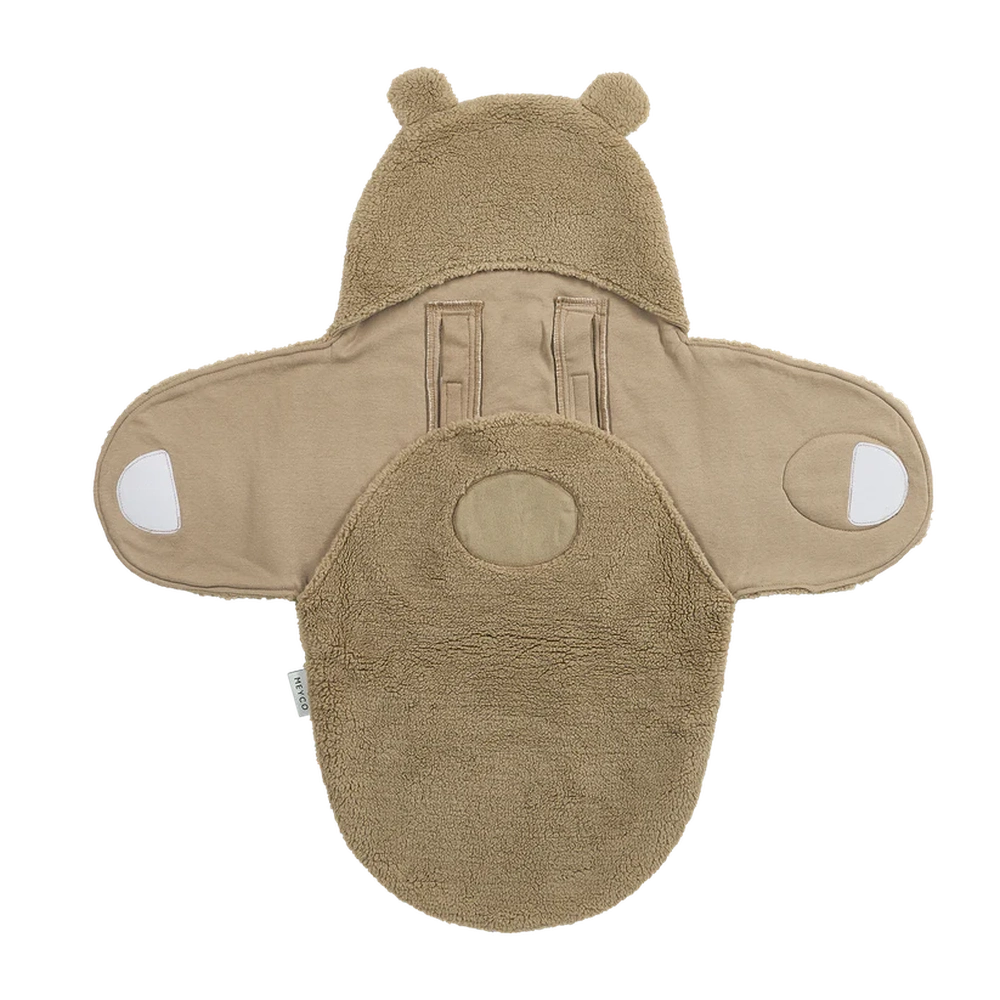 Meyco Wikkeldeken Teddy Bear - Brown