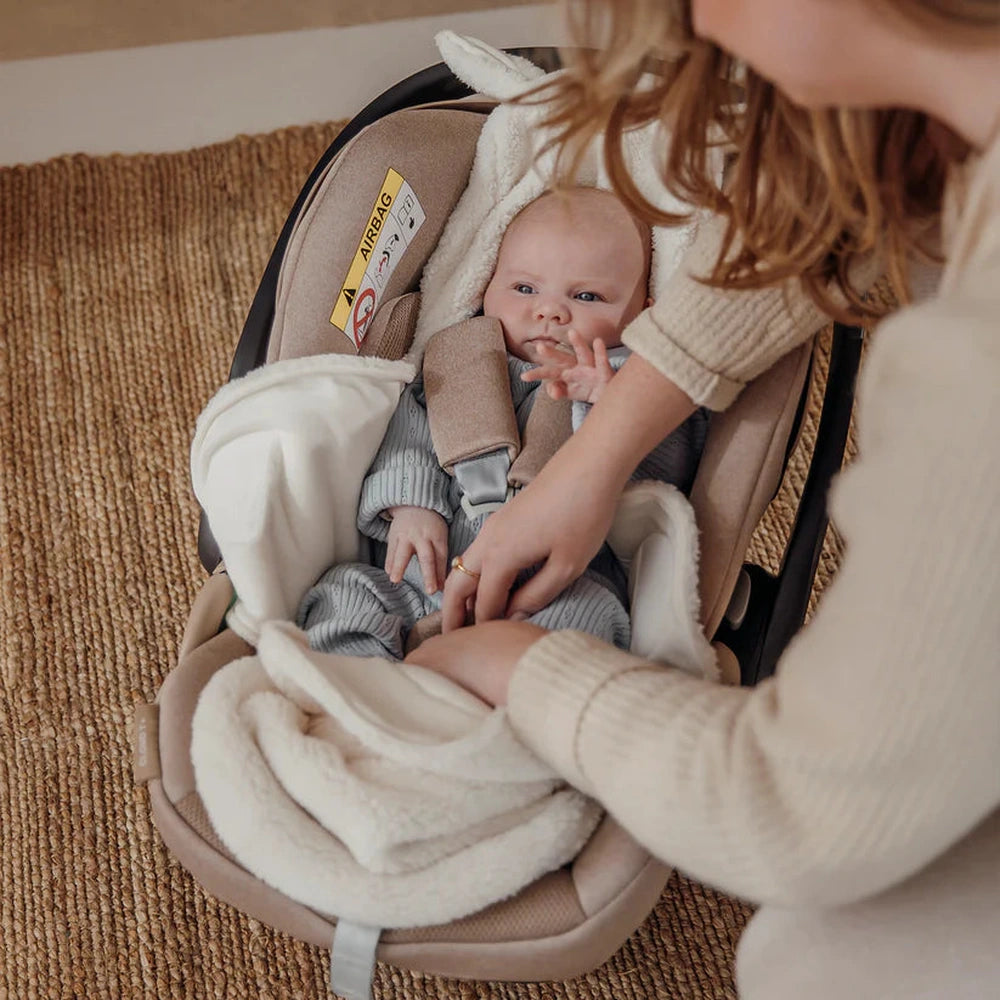 Meyco Wikkeldeken Teddy Rabbit - Natural