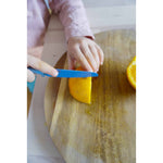 SKÅGFÄ Klyv - Couteau Montessori pour enfants - Bleu bleuet - Terra - couverts pour enfants