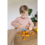 SKÅGFÄ Klyv - couteau Montessori pour enfants - bleu bleuet - Terra - couverts pour enfants
