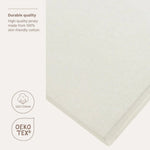 Meyco Housse de matelas pour lit parapluie - blanc cassé