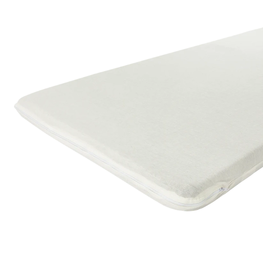 Meyco Housse de matelas pour lit parapluie - Blanc cassé