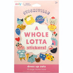 Ooly - Stickiville Stickers X Suzy: A Whole Lotta Sticker Book - Dress up Cats - 30 Pagina's Vol Letterstickers! - Geschikt Vanaf 3 Jaar