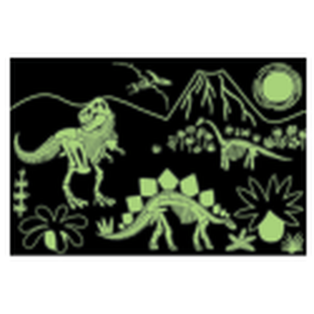 Mudpuppy Puzzle phosphorescent Dinosaure