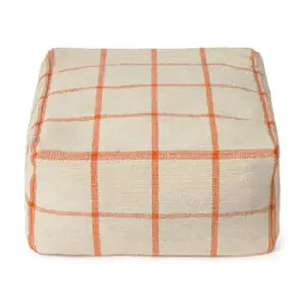 Lorena Canals - pouf GEO BLOCK naturel