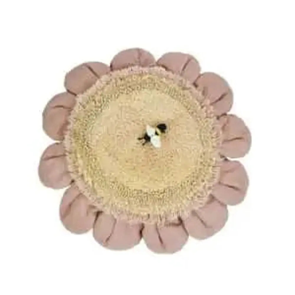 Lorena Canals - Coussin de sol Pink Daisy