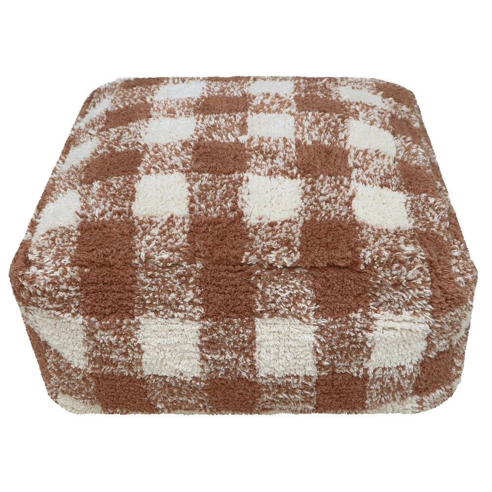 Pouf Lorena Canals vichy Toffee