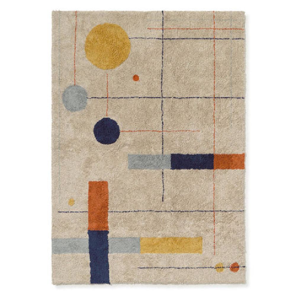 Lorena Canals Tapis lavable formes géométriques 120 x 160 cm