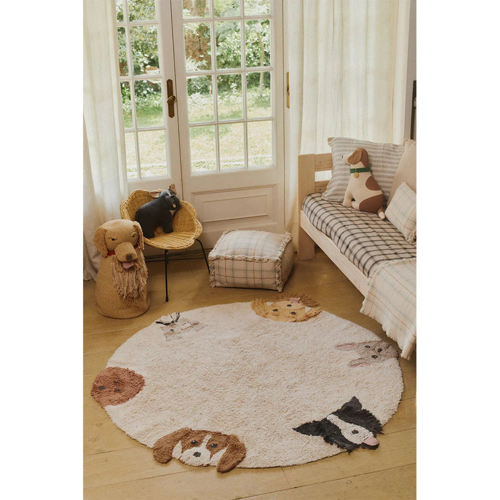 Lorena Canals Tapis lavable pour chiens 140 cm