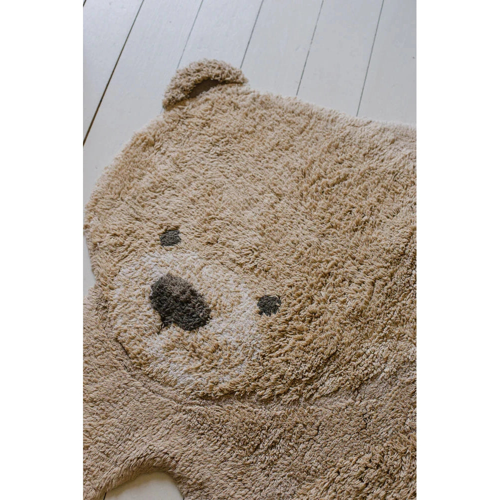 Lorena Canals Tapis lavable ours 120x122 cm