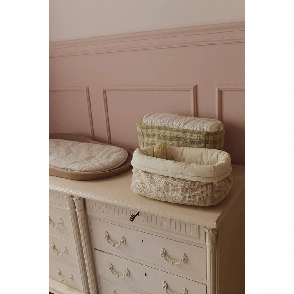 Lorena Canals Panier rose 30x20x20 cm