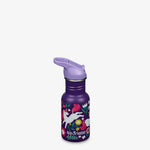 Klean Kanteen Kid Classic 355ml - Flip Sport Cap Leaping Unicorns Purple