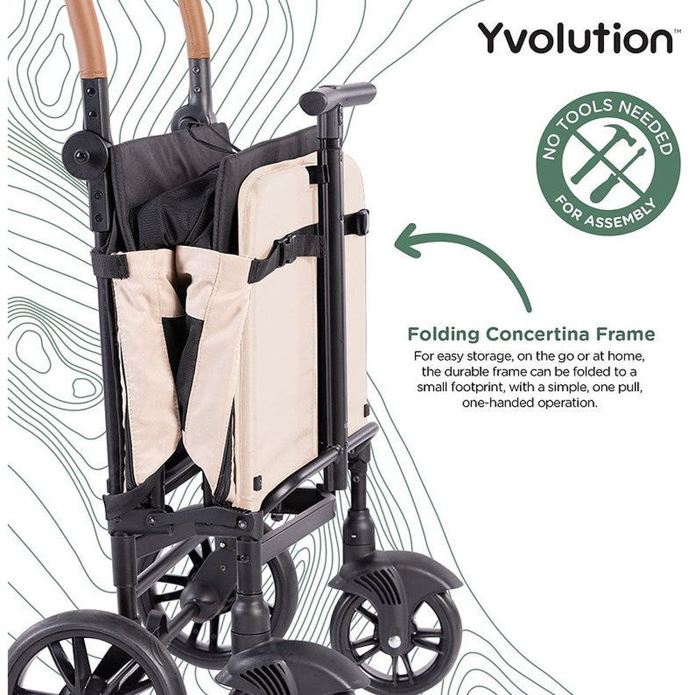 Chariot de marche Yvolution vert