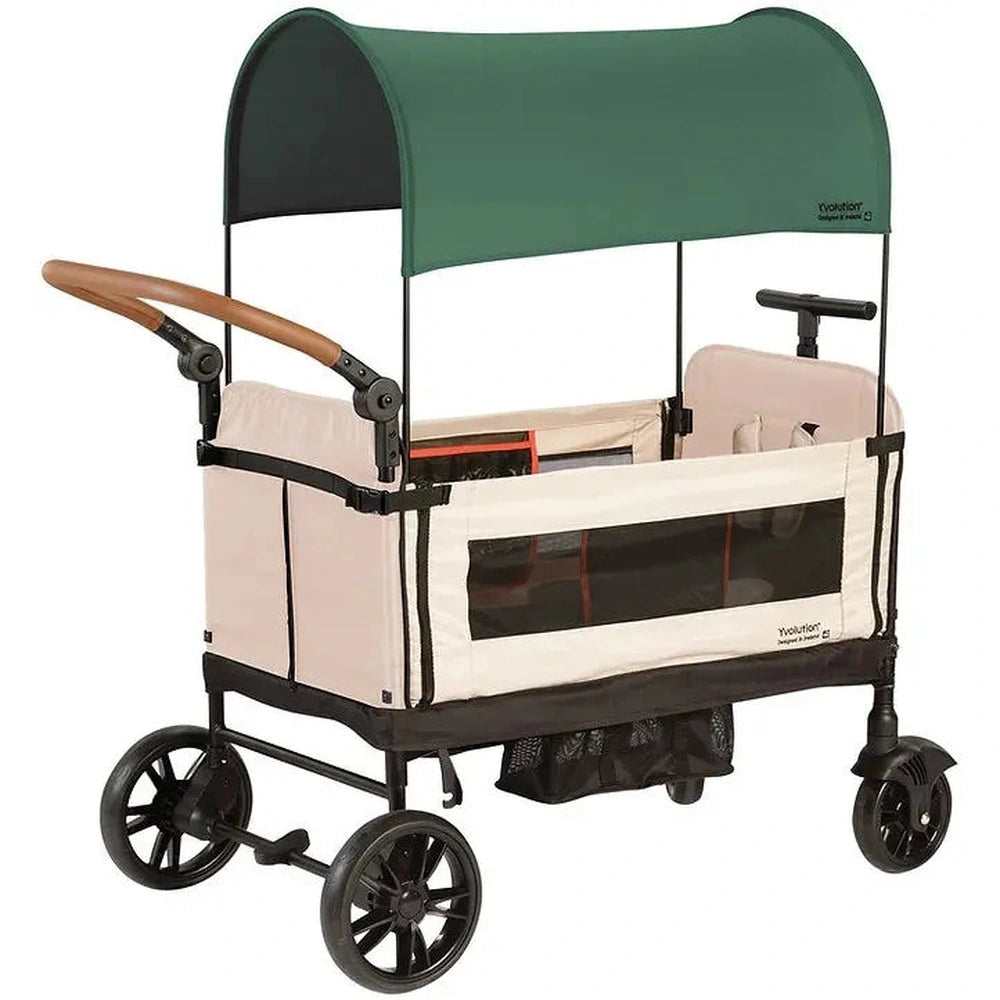 Chariot de promenade Yvolution vert