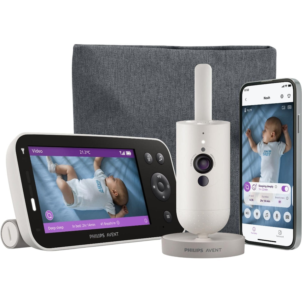 PHILIPS SCD971/26 Moniteur bébé connecté Premium