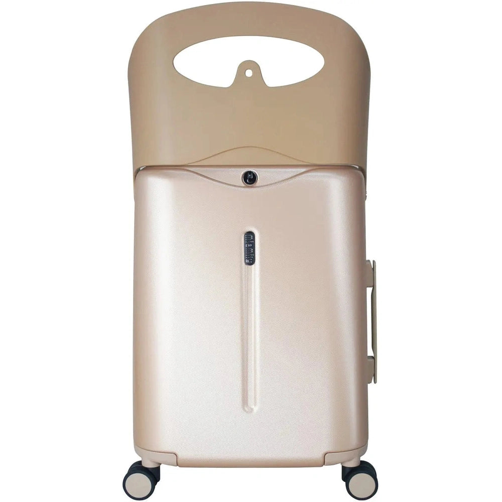MiaMily Ride-on voor kinderen - Met zitje tot 100kg - TSA slot - Champagne gold