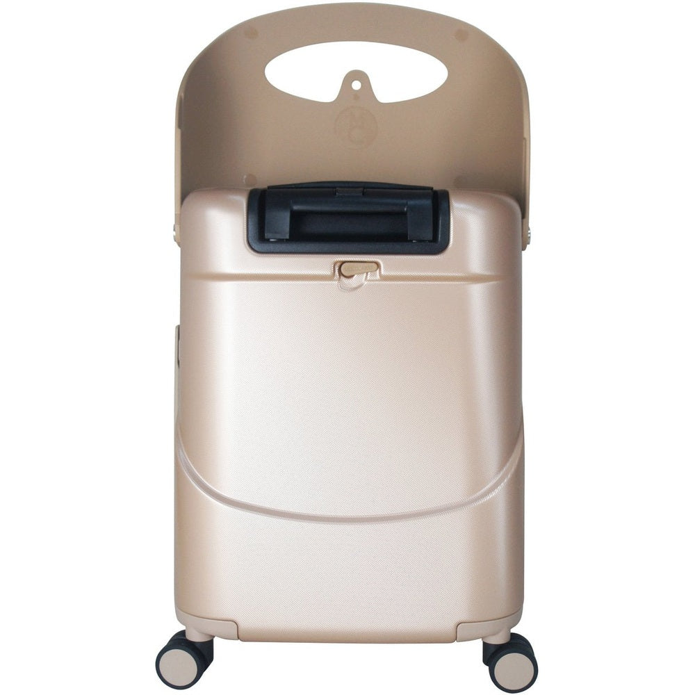MiaMily Ride-on voor kinderen - Met zitje tot 100kg - TSA slot - Champagne gold
