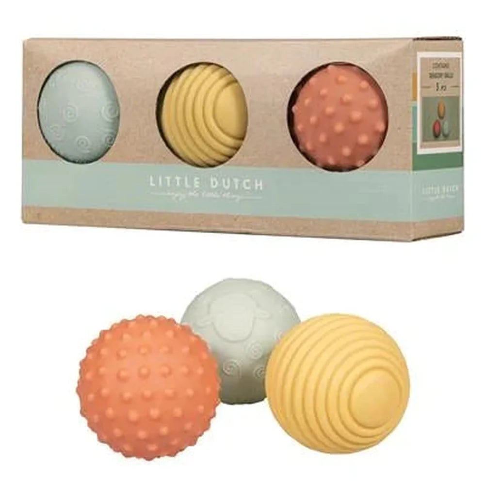 Balles sensorielles Little Farm de Little Dutch