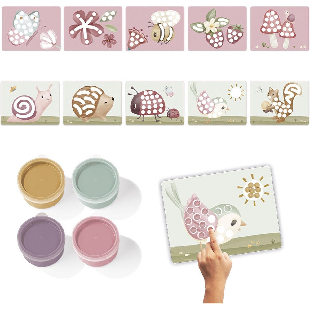 Little Dutch vingerverf Fairy Garden - complete set - cadeautip - creatief speelgoed