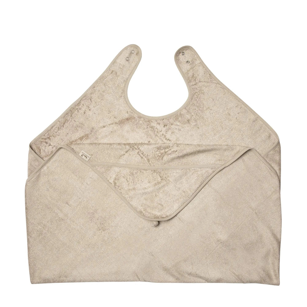 Timboo Knuffelhanddoek - Feather Grey