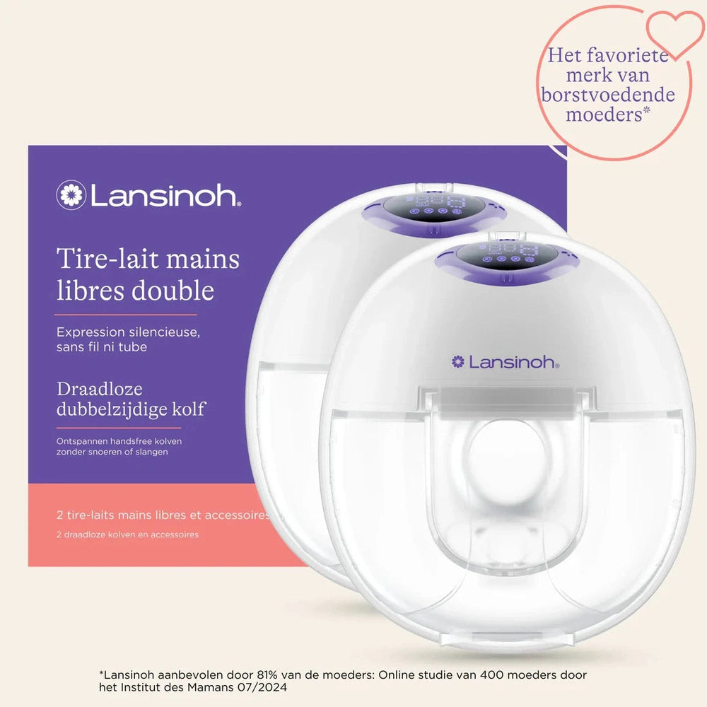 Lansinoh - Tire-lait sans fil double