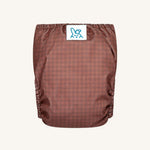 Bumbuns Easy Couche lavable avec velcro - Classic Chesnut