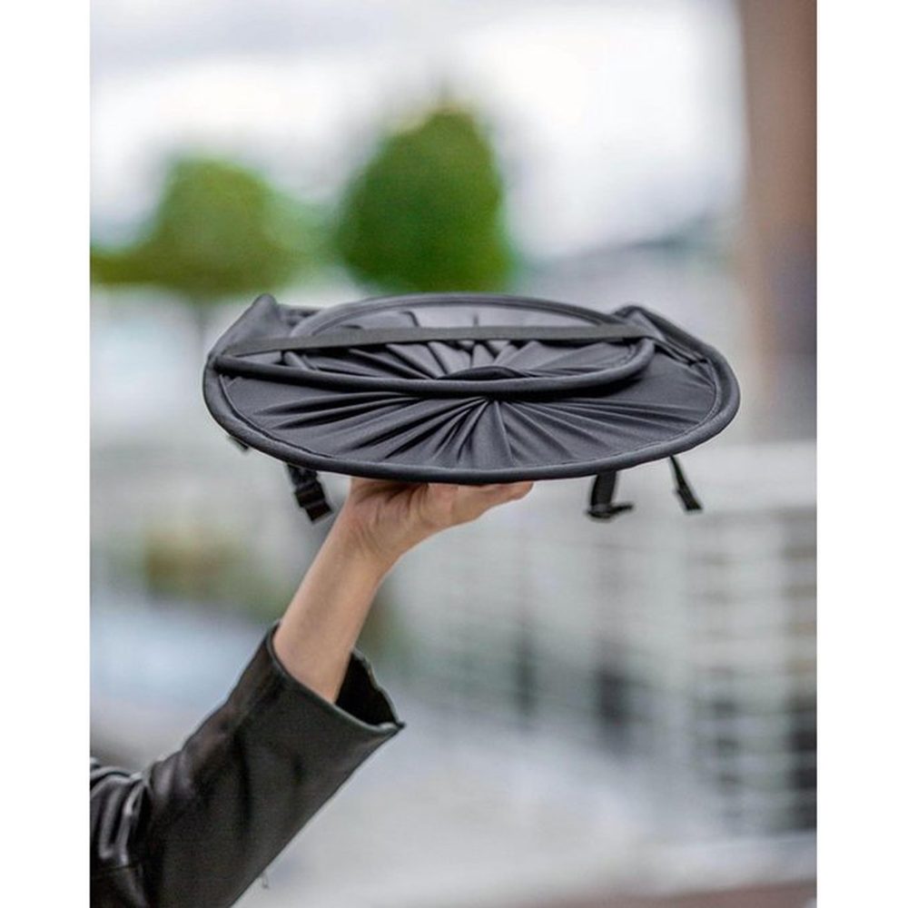 The Sunshade - pare-soleil pour porte-bébé Minimeis - noir