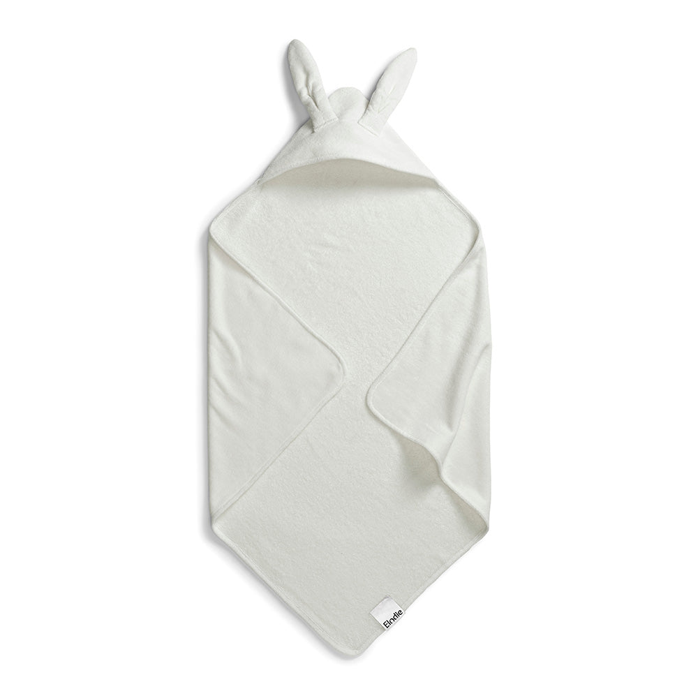 Elodie Handdoek met Capuchon - Vanilla White Bunny