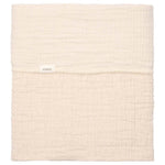 Koeka Couverture pour lit bébé Rivoli blanc chaud 100x150cm