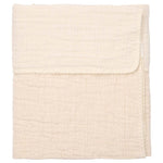 Couverture pour lit bébé Koeka Rivoli blanc chaud 100x150cm