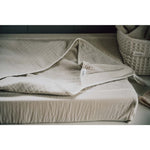 Koeka Omslagdoek Faro warm white 100x100cm