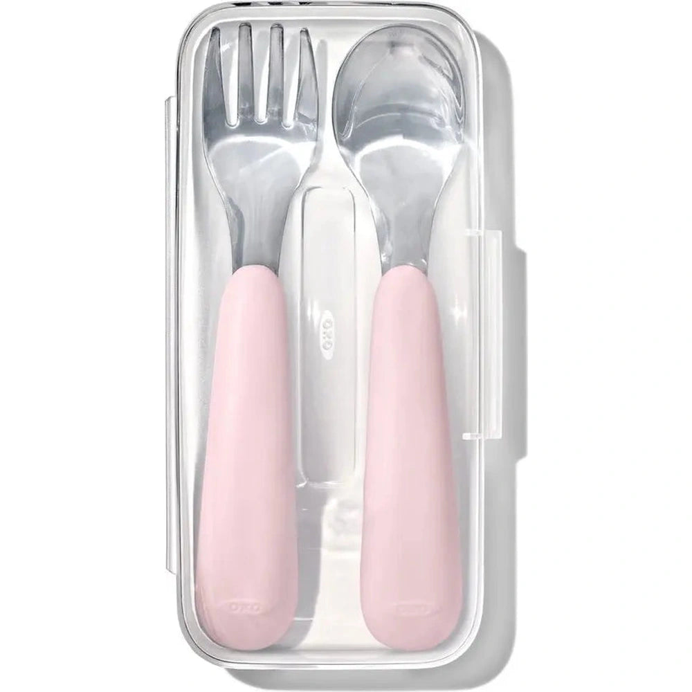 OXO Tot Fourchette et cuillère - Blossom