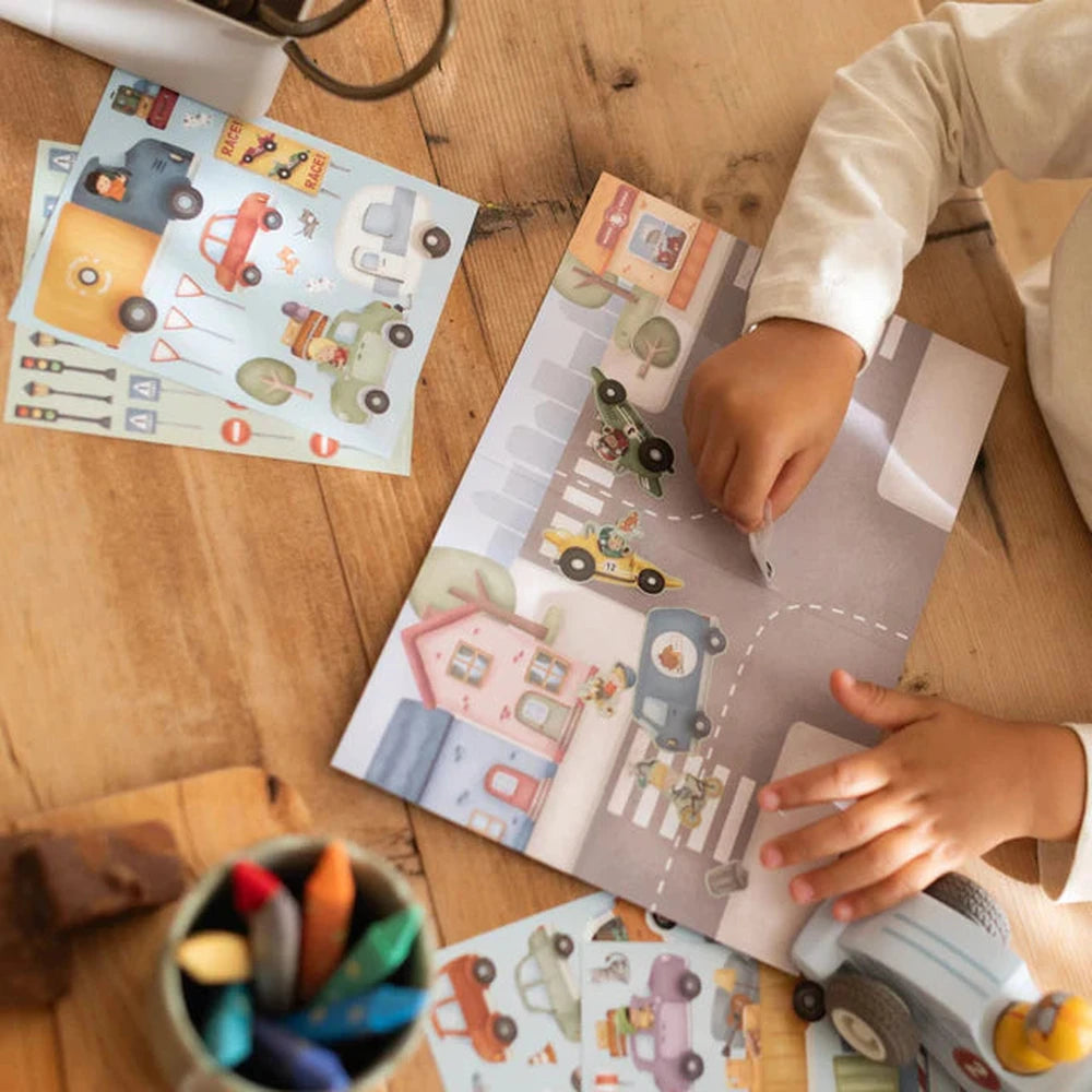 Little Dutch Sticker Story - La circulation de Jim