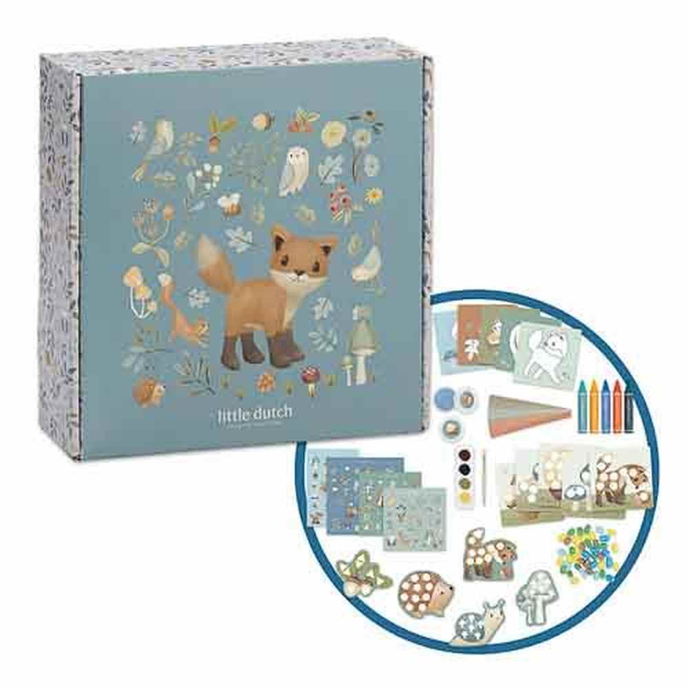 Boîte de bricolage XL Little Dutch - Amis de la forêt