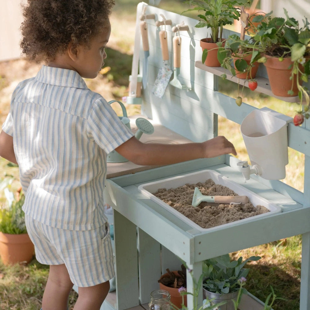 Little Dutch Houten Buitenkeuken - Groen
