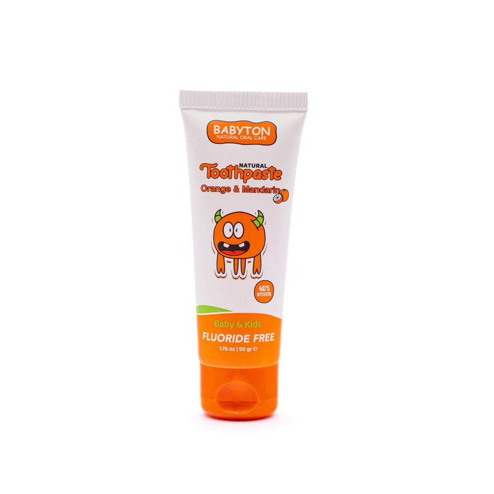 Babyton Natuurlijke Tandpasta 50g - Sinaasappel
